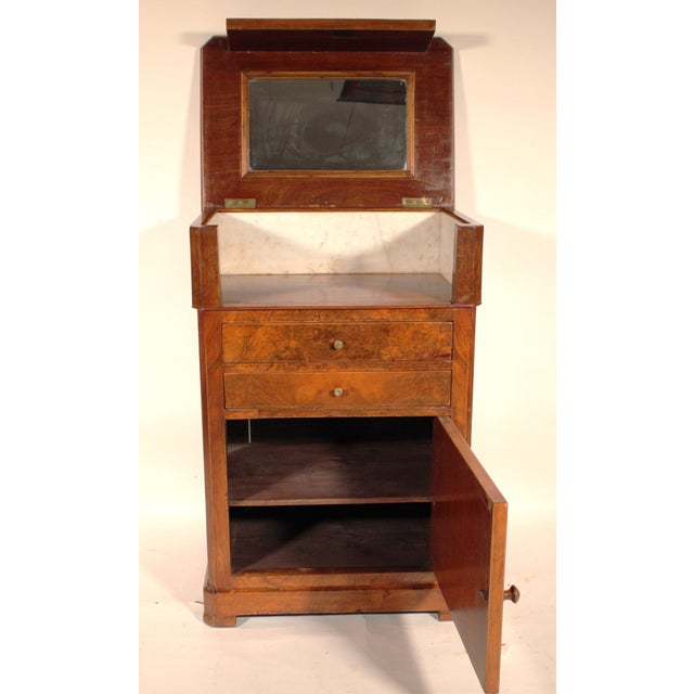 Antique Louis Philippe Style Washstand / Vanity For Sale - Image 4 of 10
