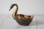 Metal Vintage Brass Swan Dish For Sale - Image 7 of 10