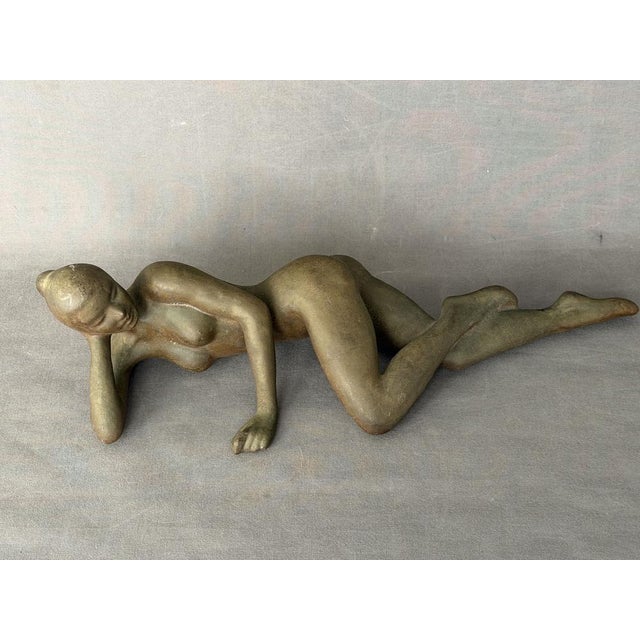George Zaro Tudzarov, Female Nude, 1996, Raku Ceramic For Sale - Image 3 of 8