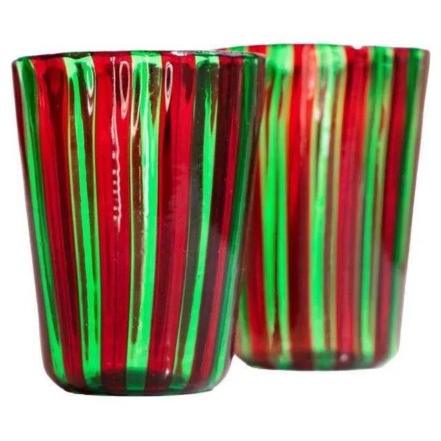 Murano Glassware by Angelo Ballarin, 2004, Set of 6 For Sale - Image 7 of 7