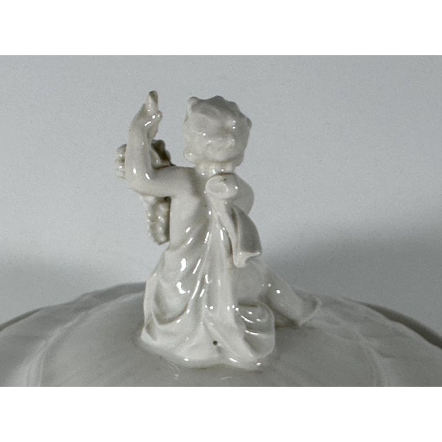Ceramic 19th Century KPM Blanc de Chine Tureen with Putti Finial For Sale - Image 7 of 10