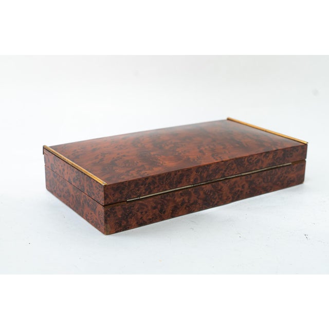 Maple Cigar Box, 1950s For Sale - Image 4 of 12