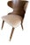 Mid-Century Modern Style Walnut Dining Set, Sculptural Barrel Back Chairs, Malaysia 2020 For Sale - Image 9 of 17