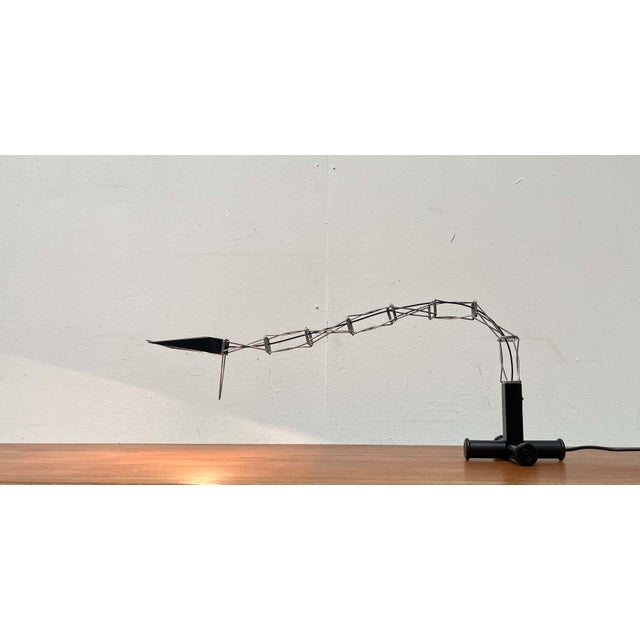 Postmodern Italian Model Multi X Table Lamp by Yaacov Kaufmann for Lumina, 1980s For Sale - Image 11 of 18