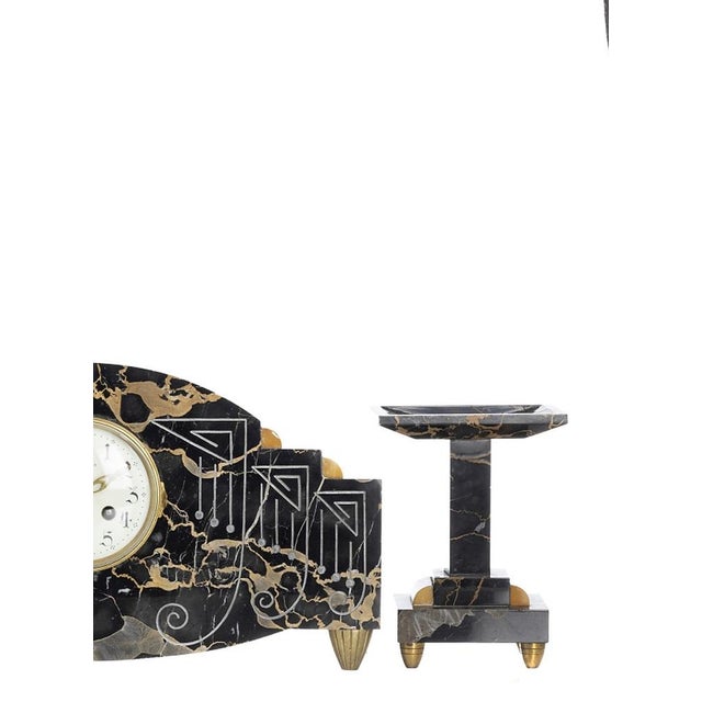 Art Deco Setting from Charvet Lyon, Set of 3 For Sale - Image 4 of 8