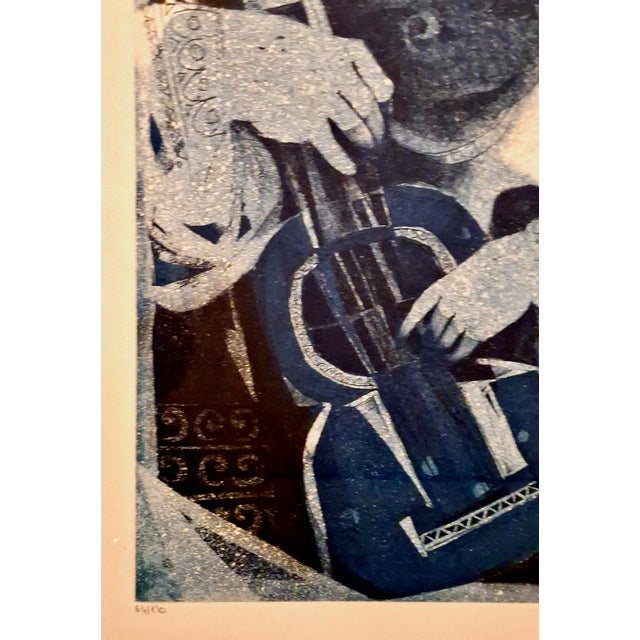 "Femme À La Guitare" by Alvar For Sale - Image 4 of 9