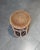 Vintage Peacock Rattan Stool, 1960s For Sale - Image 4 of 10