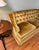 Gold Vintage Tufted Gold Velvet Sofa Couch For Sale - Image 8 of 10