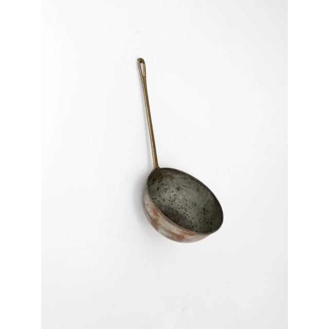 Farmhouse Antique Copper Pan For Sale - Image 3 of 8