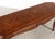 French Country Late 20th Century Louis XV Style Mahogany Console Table For Sale - Image 3 of 6
