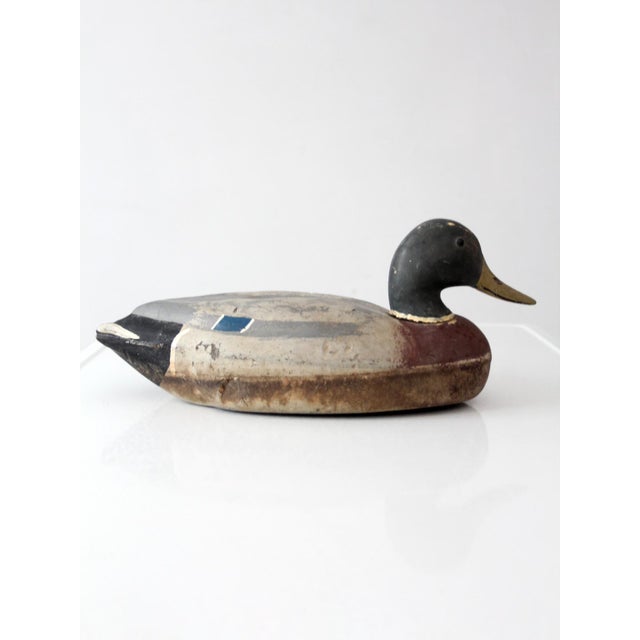 Mid 20th Century Vintage Mallard Duck Decoy by Decoys Unlimited For Sale - Image 5 of 13