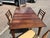 Mid-Century Rosewood Dining Table & Chairs, Set of 5 For Sale - Image 4 of 18