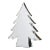 Teton 10.75" Tall Silver Ceramic Tree For Sale