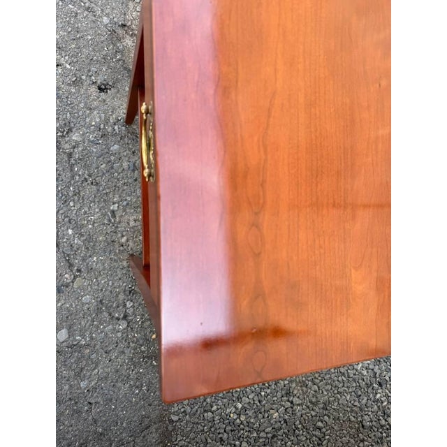 Pair of American Shaker Style 2 Tier Side Tables by Suter's Handcrafted Furniture For Sale - Image 11 of 12