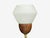 Wood 1960s Swedish Modern, Pendant Light, Teak, Opal Glass, Brass For Sale - Image 7 of 9