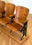 Late 19th Century Late 19th Century Restored Oak Auditorium Seat Unit For Sale - Image 5 of 16