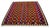 Vintage Turkish Rug Kilim Hand Woven Area Rug - 6′2″ X 6′7″ For Sale - Image 6 of 16
