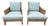 Late 20th Century Pair of McGuire St. Germain Woven Rattan Cane Lounge Chairs For Sale