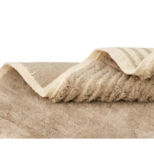 Hand-Knotted Wool Premium Rug by Azele Studio For Sale - Image 9 of 12