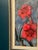 Bertil Wahlberg, Red Flowers, 1950s, Oil on Canvas, Framed For Sale - Image 9 of 18