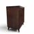 Vintage Flame Mahogany Two-Door Storage Cabinet For Sale - Image 10 of 12