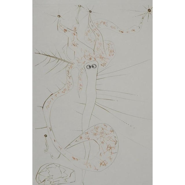 Salvador dali (1904-1989) tristan the madman, 1970 original engraving (rigal workshop) signed in pencil numbered /75...