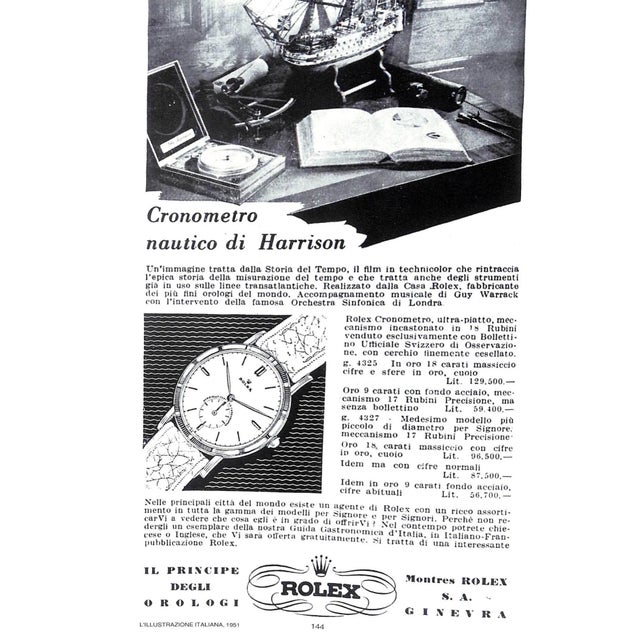 "Orologi Da Polso Wristwatches Rolex" 1993 Patrizzi, Osvaldo For Sale - Image 11 of 12