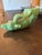 Chinese Antique Jadite “Jue” Libation Cup in the Form of a Water Buffalo. For Sale - Image 3 of 11