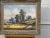 Vintage Painting of Harvest Time in the English Countryside by 20th Century British Artist, Paul Morgan Art measures 20 x...