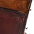 Wood Antique English Burl 4 Drawer Leather Top Davenport C1880 For Sale - Image 7 of 9
