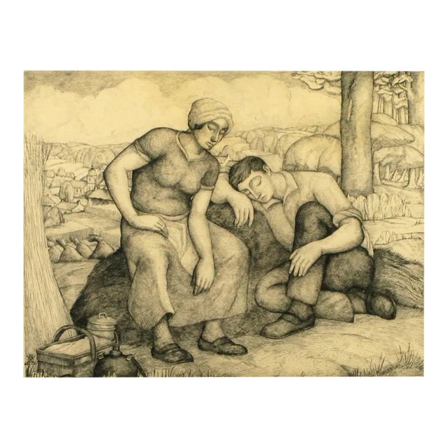 Chalcographie Engraving Issued by the Louvre For Sale