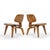 Brown Eames Rare Matched Pair of Walnut LCW Lounge Chairs For Sale - Image 8 of 9