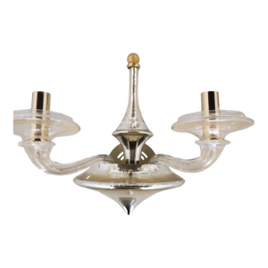1980s Murano Glass Wall Light