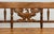 Brown Vintage Cushman Carved Wood Colonial Farmhouse Bench For Sale - Image 8 of 9