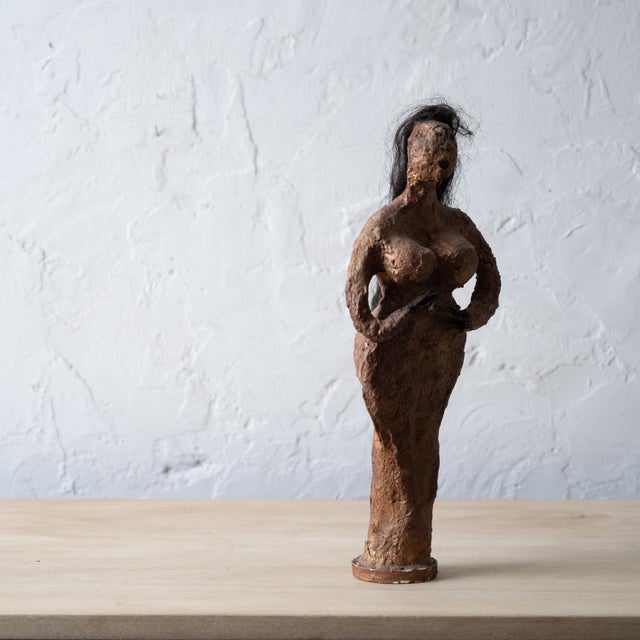 1990s Carolyn Mae Lassiter Goddess Sculpture For Sale - Image 5 of 9