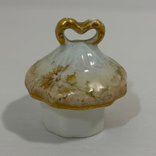 Antique L. Sazerat Limoges Floral Porcelain Tea Pot For Sale - Image 10 of 15