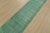 An authentic vintage traditional overdyed Tabriz runner hand-knotted with fine wool and natural dyes. This oriental rug...