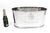 Metal Large Vintage Bottle Cooler, 1990s For Sale - Image 7 of 9