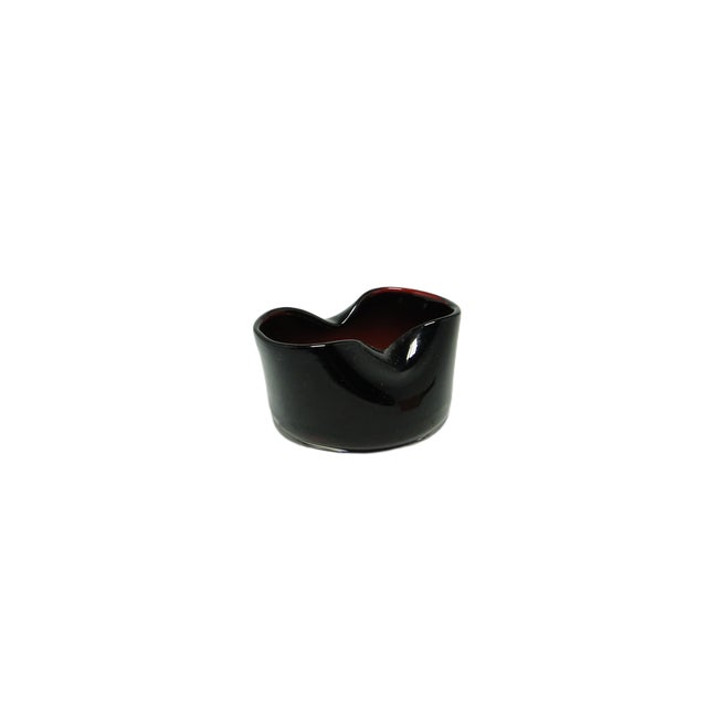 Glass Postmodern Ashtray by HSG Tarnowiec, Poland, 1960s For Sale - Image 7 of 7