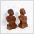 Hand-Carved Wooden Busts of a Man and a Woman, 20th Century, Set of 2 For Sale - Image 14 of 14