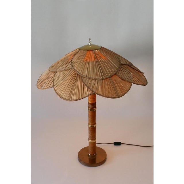 Mid-Century Modern Uchiwa Table Lamp by Miranda Ab Sweden, 1960s For Sale - Image 6 of 18