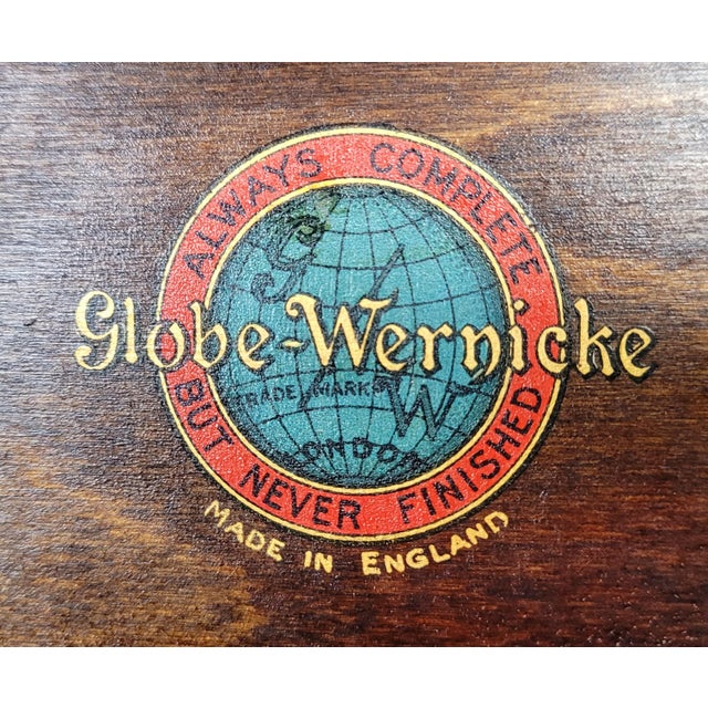 1930s Vintage Barristers Bookcase from Globe Wernicke, 1937 For Sale - Image 5 of 18