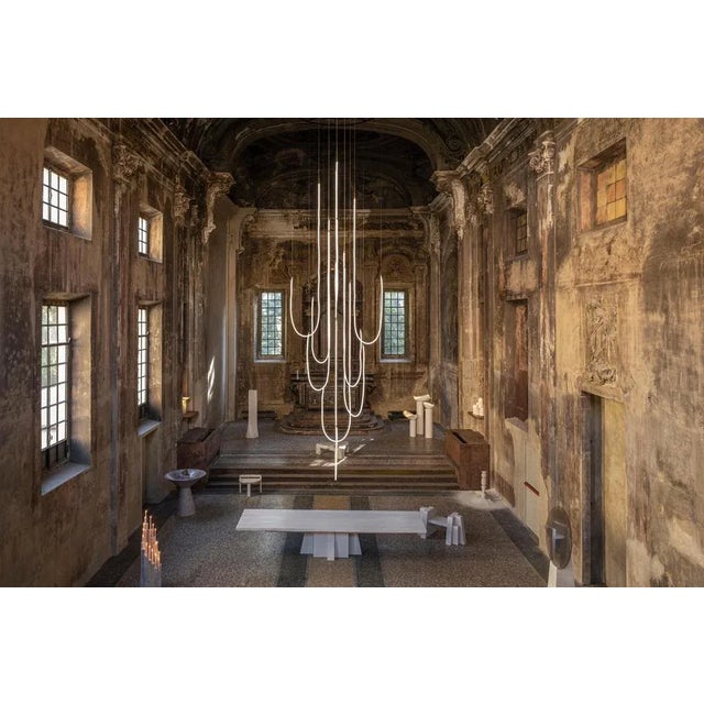 Metal Void Floor Mirror by Boldizar Senteski For Sale - Image 7 of 10