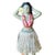 1950s Mid 20th Century Post War Ceramic "Aloha" Hawaiian Dancing Hula Girl W/ Lei & Grass Skirt For Sale - Image 5 of 7