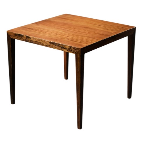 Mid-Century Scandinavian Rosewood Coffee Table by Severin Hansen for Haslev Møbelfabrik, 1960s For Sale