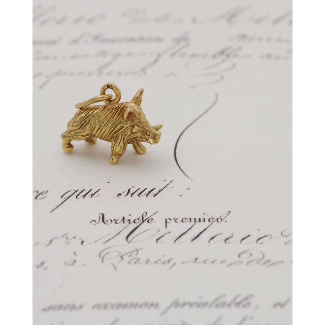 Mellerio Wild Boar Charm Pendant For Sale - Image 5 of 9