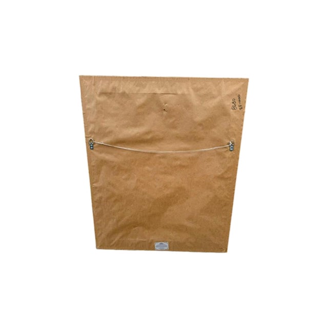 1980s Alexei Harlamoff Framed Reproduction Print "A Pretty Peasant Girl" For Sale In Sacramento - Image 6 of 7