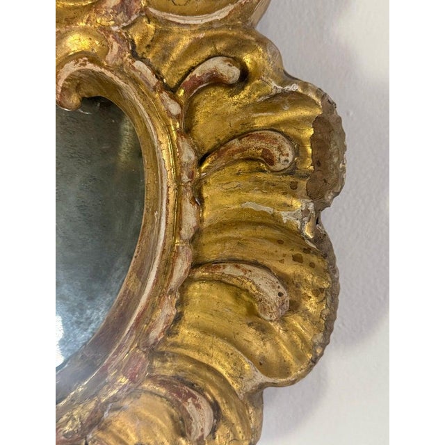 Pair of Italian Rococo Revival Giltwood Mirrors, Circa 1850–1870 For Sale - Image 15 of 18