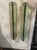 Green Pair of Modern Murano Large Green Leaf Sconces For Sale - Image 8 of 8