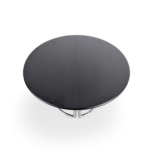 Mid-Century Modern Bauhaus Extendable Dining Table from Läsko For Sale - Image 3 of 11